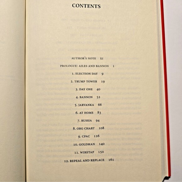 Fire and Fury by Michael Wolff (HB 2018); Pres. Trump; White House; Politics - Picture 3 of 9